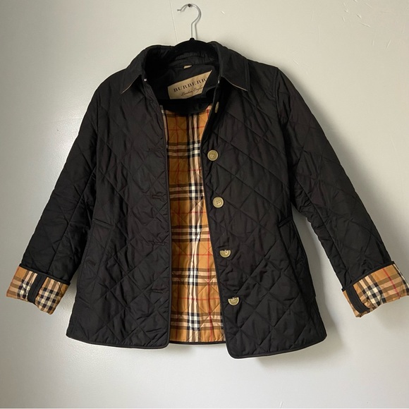 Women’s Burberry Quilted Jacket with Pockets Size Small - Picture 6 of 6